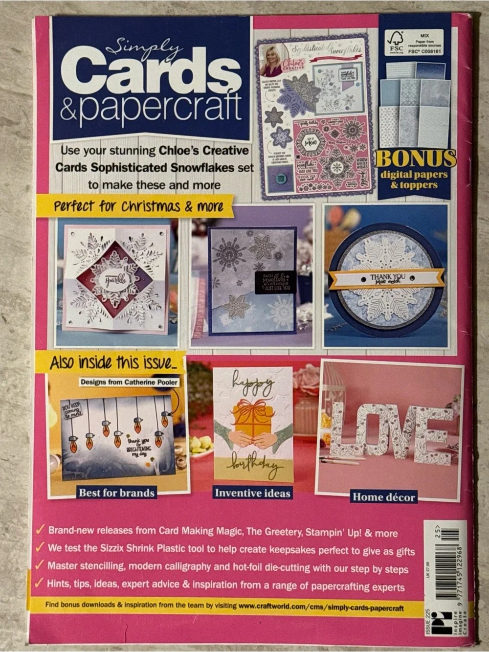 Simply‎ Cards & Papercrafts 2022 Magazine Issue 225